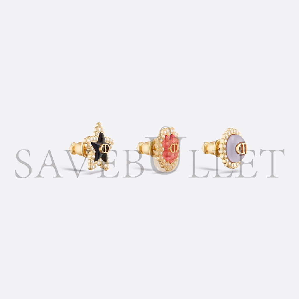D*or petit cd lucky baroque stud earrings set e3749womve_d01x